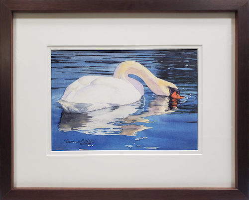 Click to view detail for Mute Swan 7x10 $490